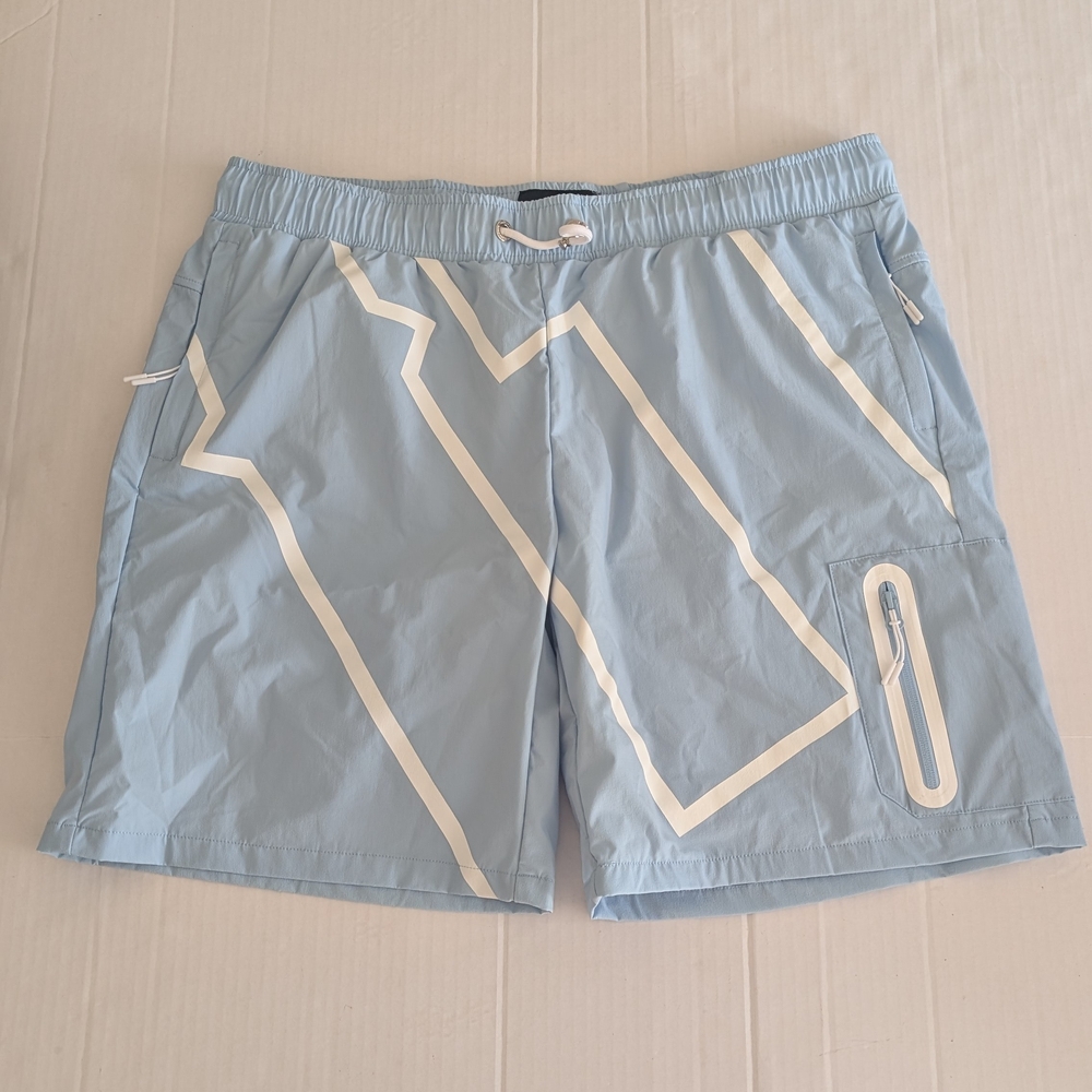 Geedup x Arrdee Sublimated Shorts Men's XL Inseam 9" NWOT